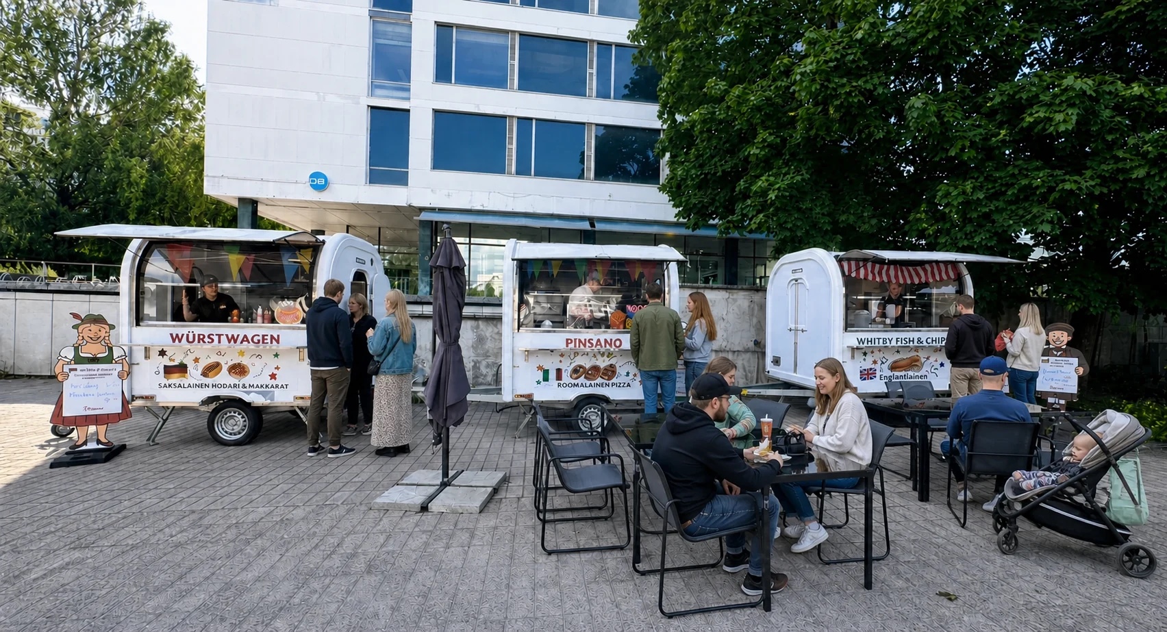 Mobile-kitchen business model in Finland